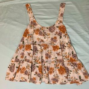 American eagle floral tank 🧡